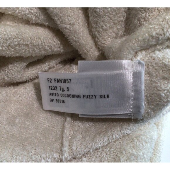 Loro Piana Cocooning Fuzzy 100% Silk Racerback Maxi Dress in Cream - Picture 9 of 12